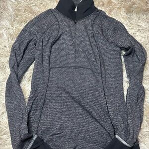 Lululemon quarter zip long sleeve workout top